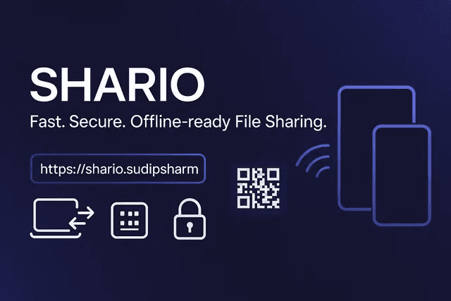 File sharing application interface